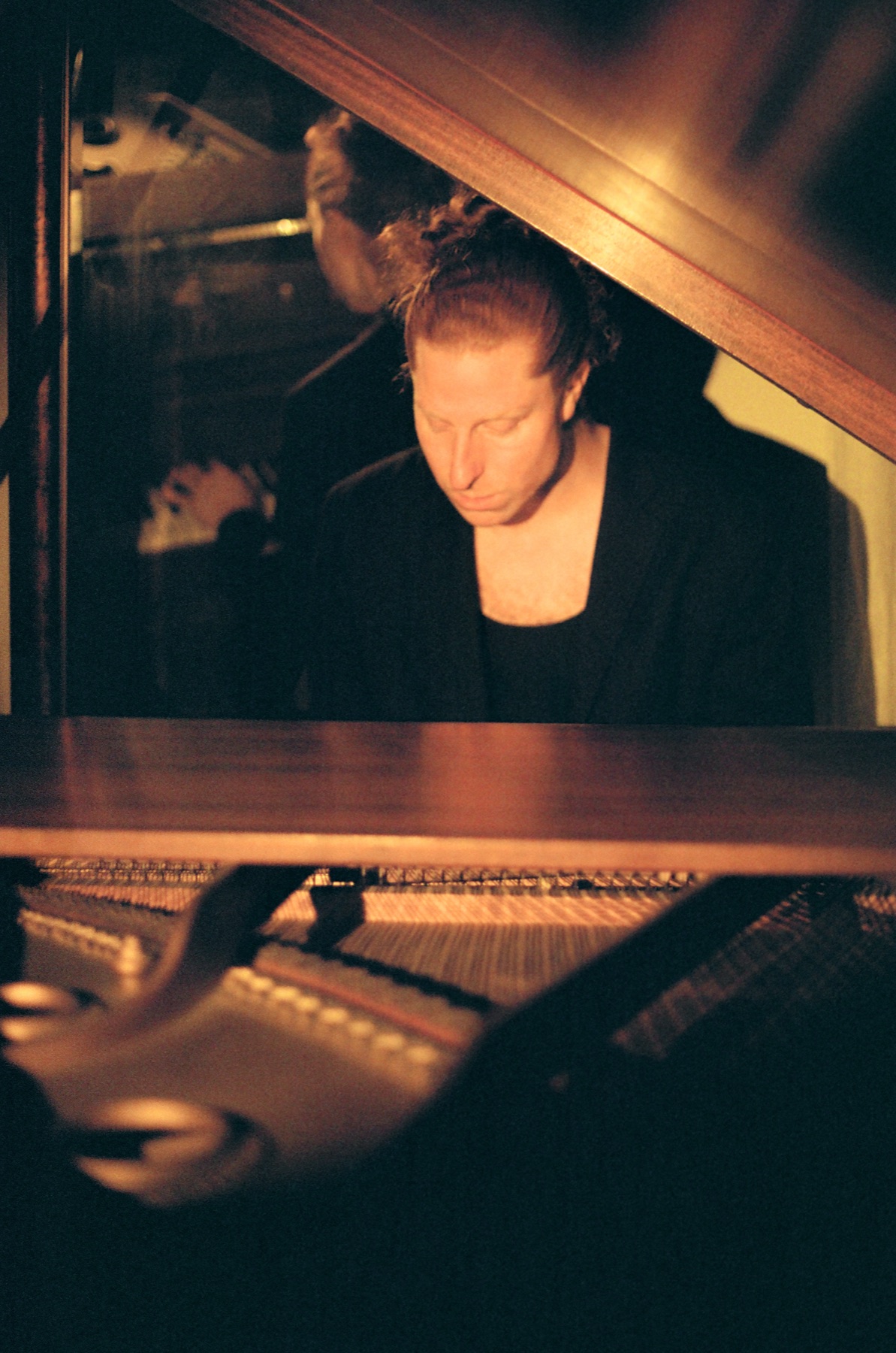 Cinquemani at the piano